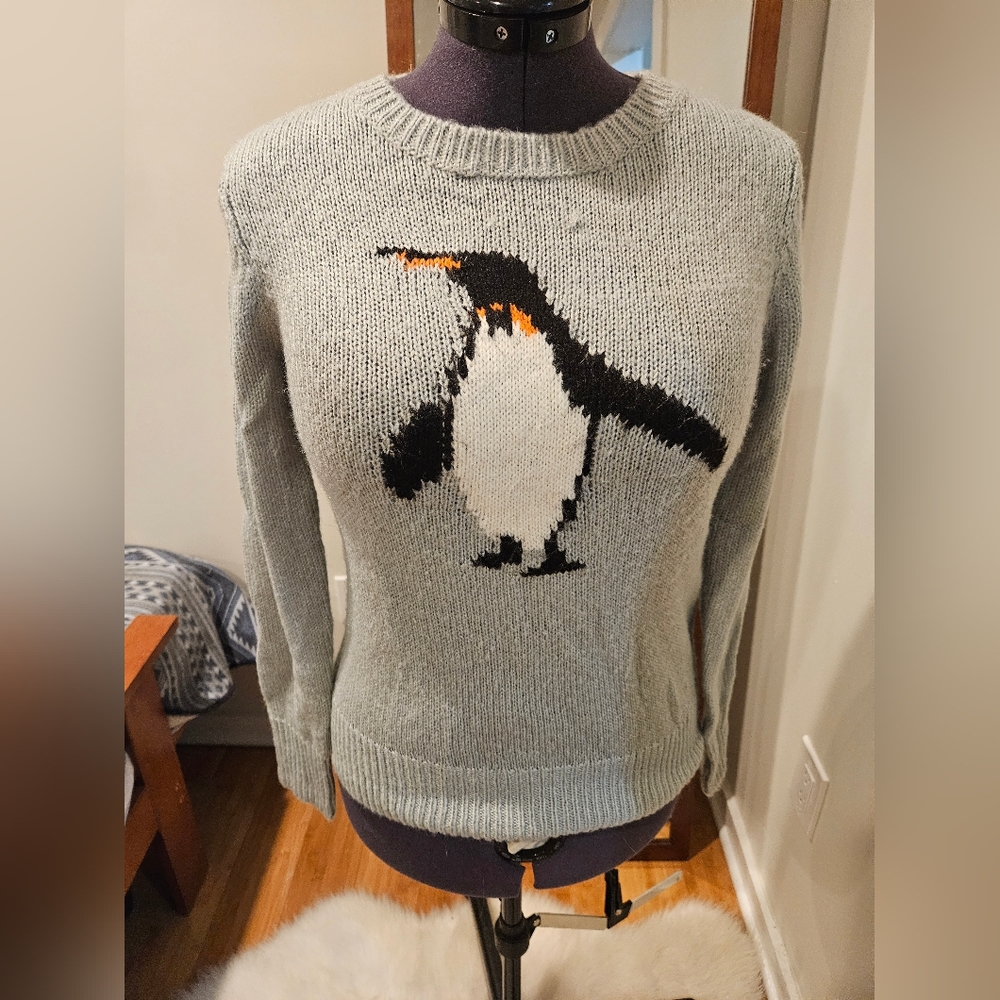GH Bass Women's Penguin Sweater